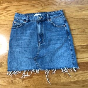 Topshop Denim Skirt